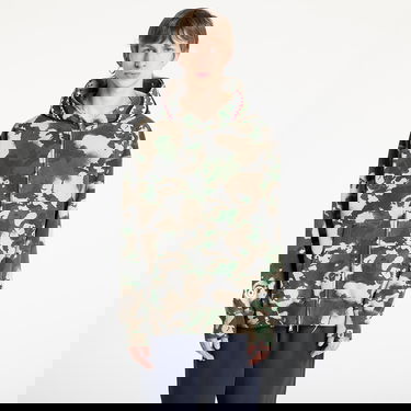 Sweatshirt BAPE A BATHING APE Map Camo Shark Relaxed Fit Full Zip Hoodie Grön | 001ZPL301001MGRN, 0