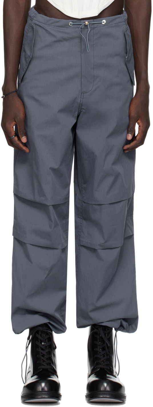 Cargo byxor Dion Lee Toggle Trousers Blå | C2100PS24