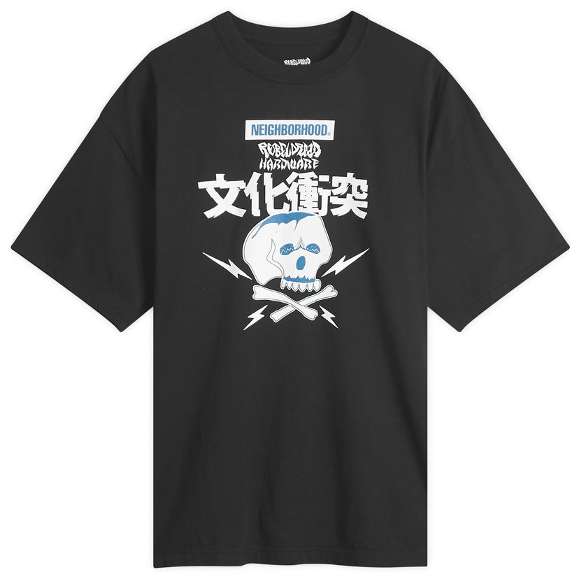T-shirt Neighborhood Rebel Dread Hardware Graphic T-Shirt, Size Large Svart | 242PCDRN-ST03S-BLK