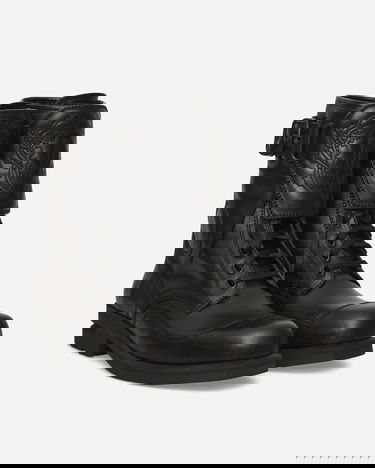 Sneakers och skor KIKO KOSTADINOV Fitz Military Boots Svart | KKAW25FT01 156, 0