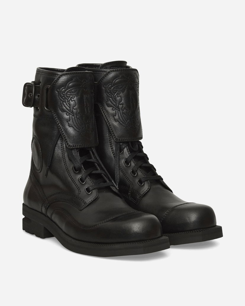 Sneakers och skor KIKO KOSTADINOV Fitz Military Boots Svart | KKAW25FT01 156