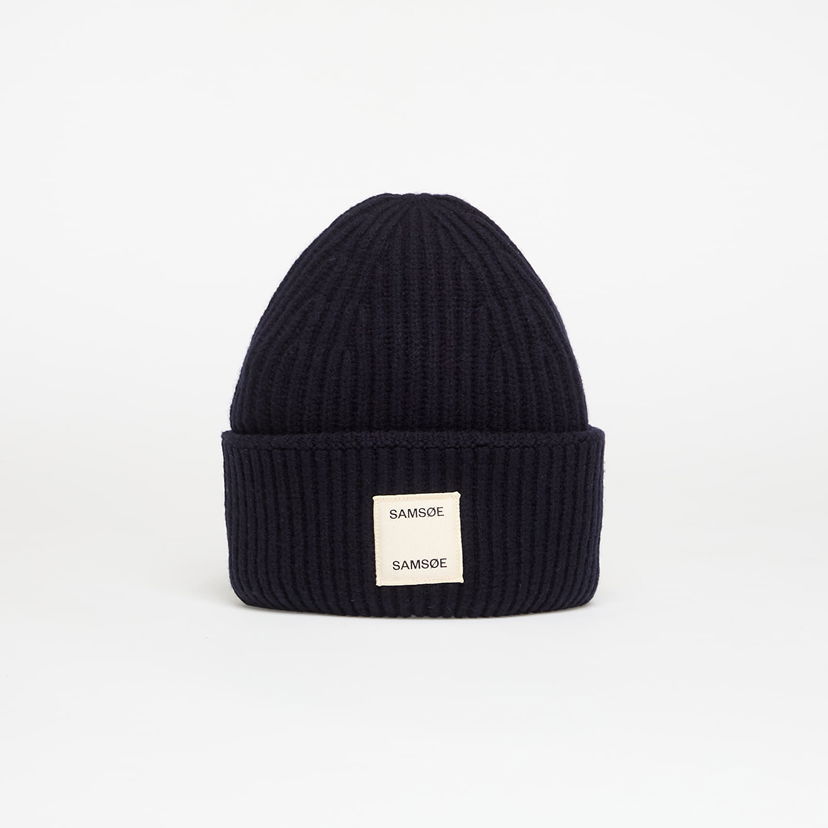Mössa Samsoe Samsoe Samsøe Samsøe Salute Beanie Mörkblå | F24300118_194011TCX