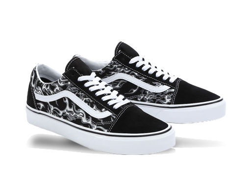 Sneakers och skor Vans Chaussures Flames Svart | VN0007NTBMX