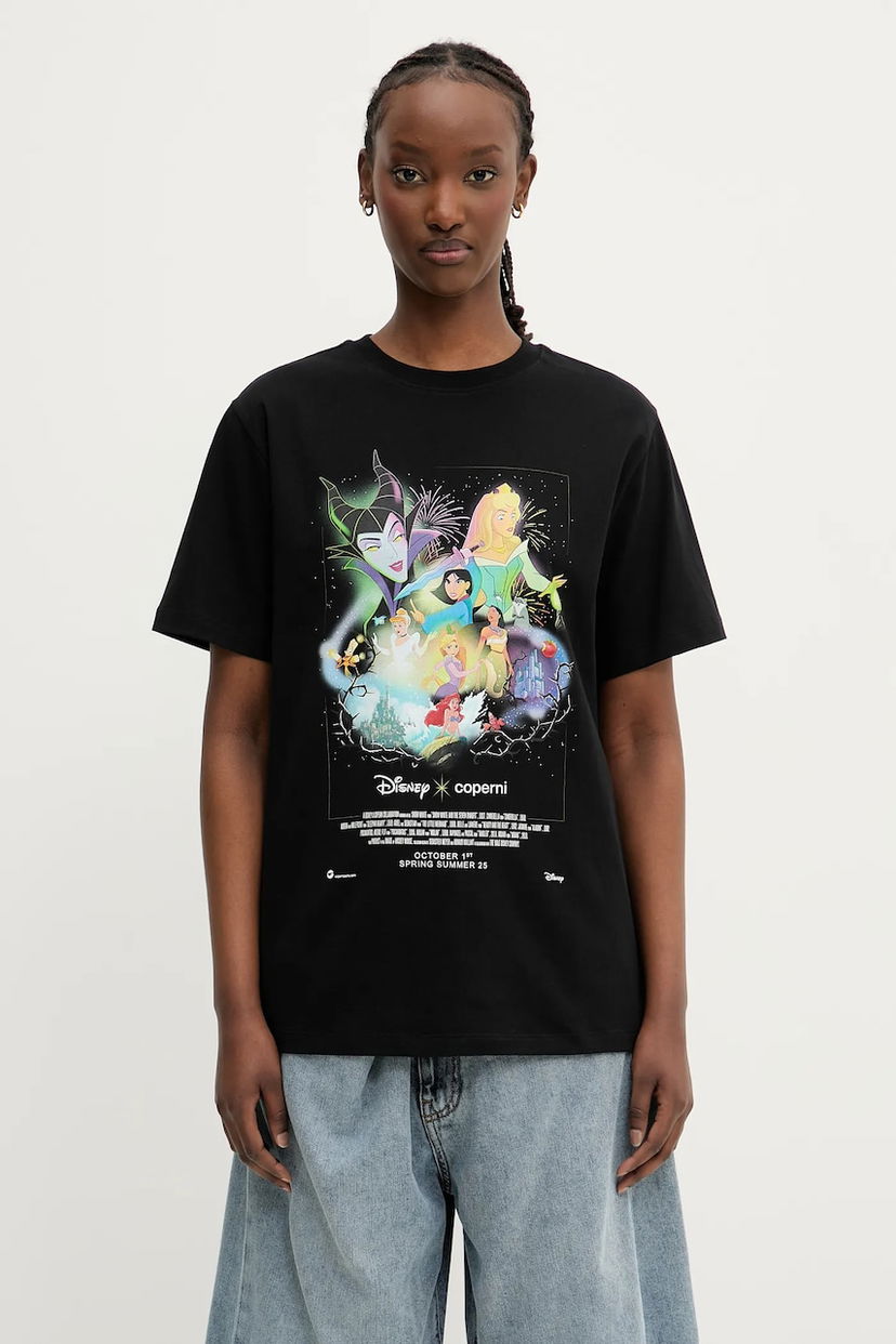T-shirt Coperni Coperni x Disney Collector T-Shirt Svart | DJS03F5028C