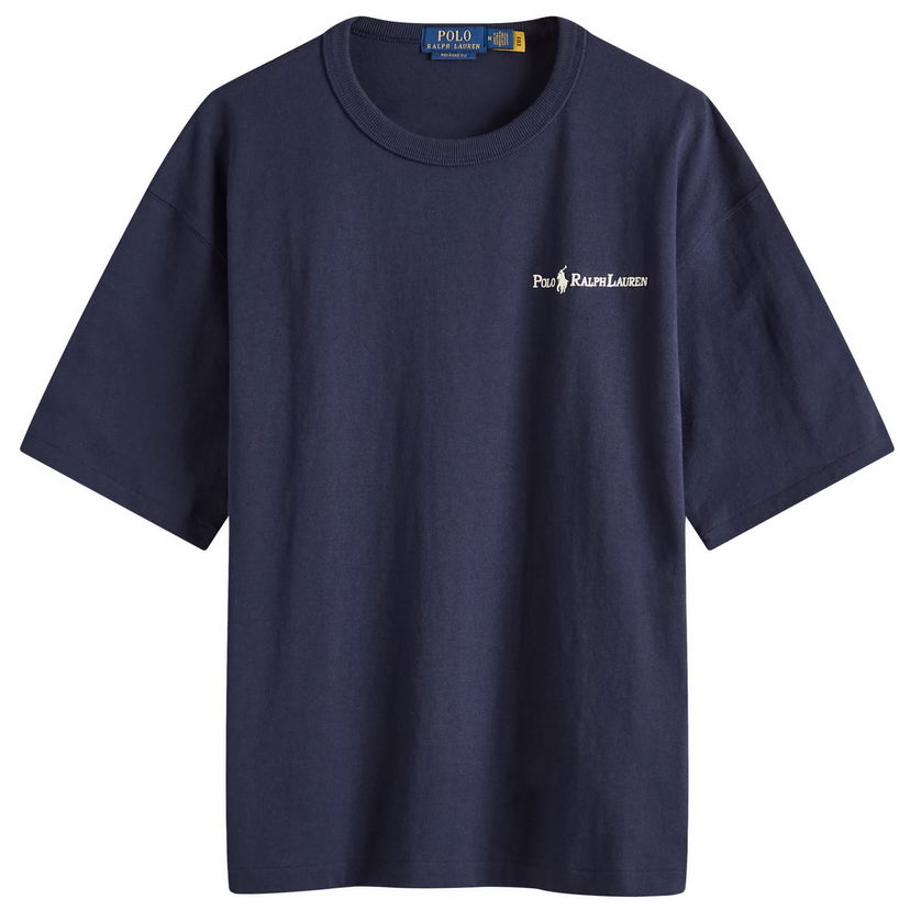 T-shirt Polo by Ralph Lauren Ralph Lauren Relaxed Fit Chest Logo T-Shirt Mörkblå | 710964714002
