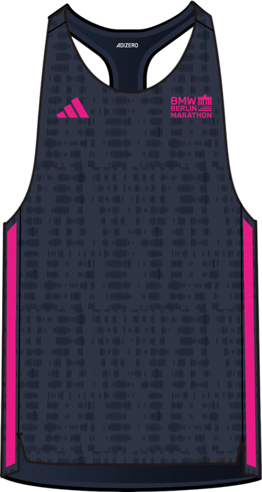 Linne adidas Originals Adidas BMW Berlin Marathon 2025 Running Singlet Svart | jz2549, 0