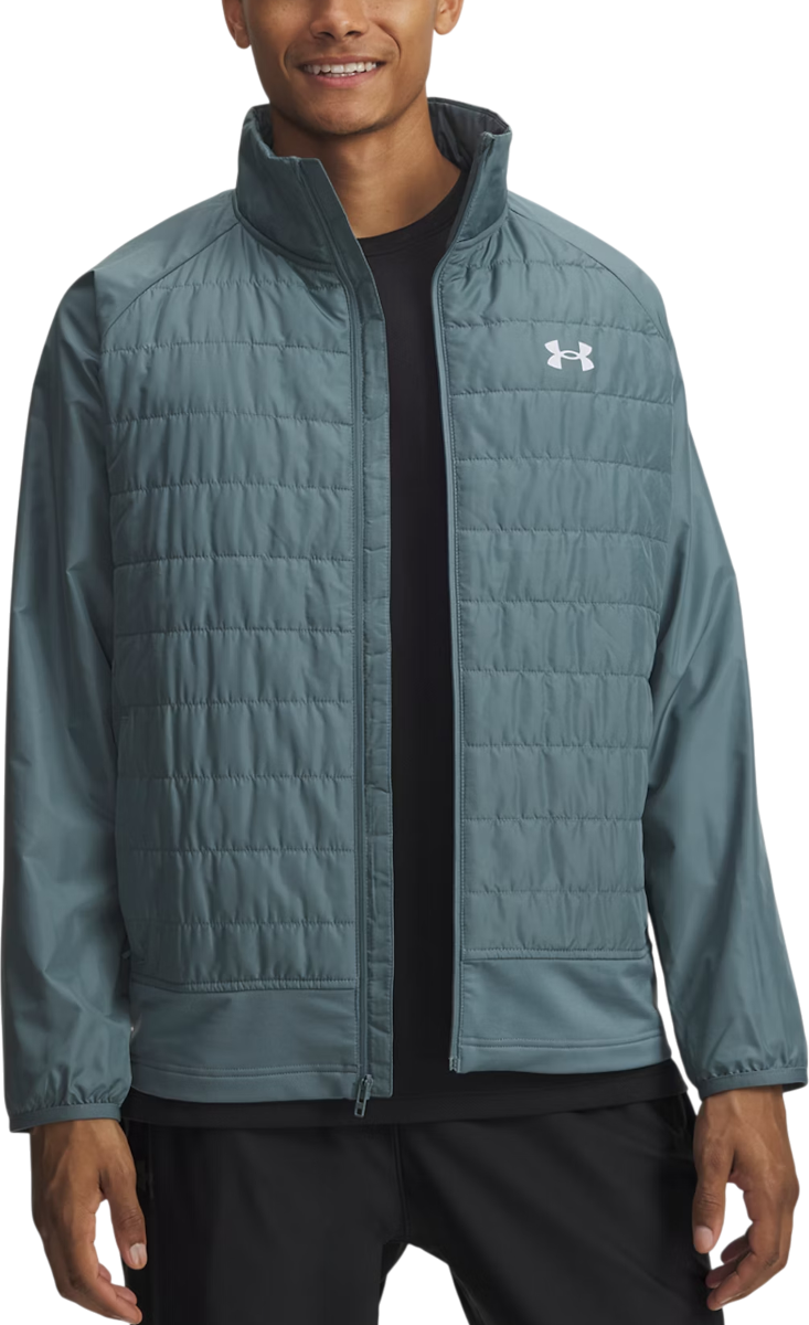 Pufferjacka Under Armour Launch Insulated Jacket Turkos | 1380868-587