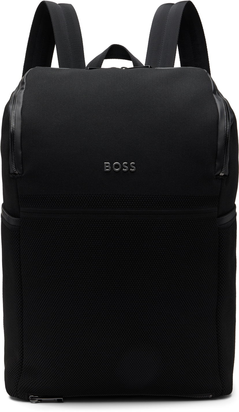 Ryggsäck BOSS BOSS Logo Hardware Backpack Svart | 50548311