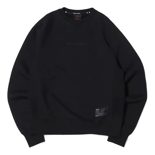 Sweater Jordan Fragment Design x Jordan Crewneck Sweatshirt Svart | DA2990-010