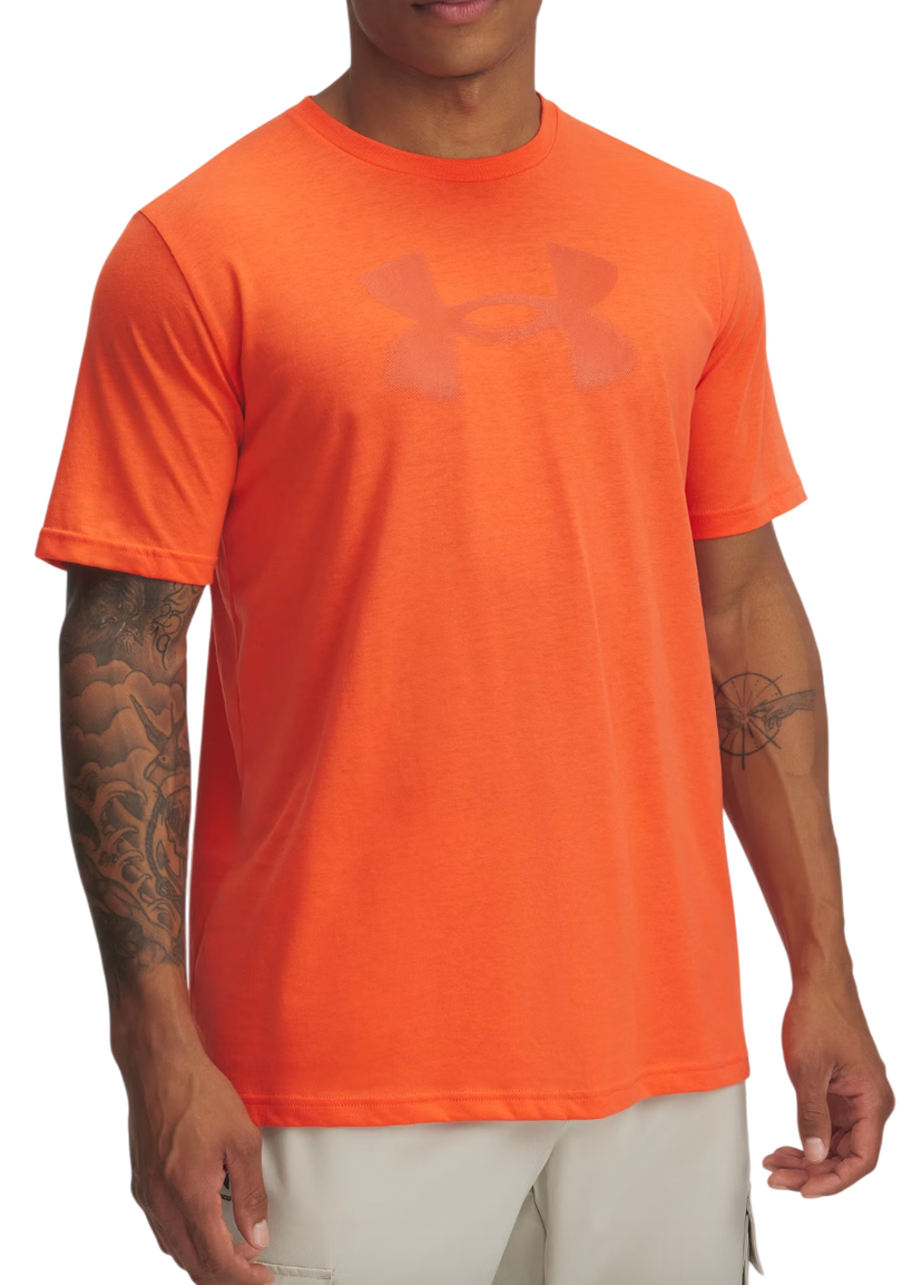 T-shirt Under Armour Reflective Big Logo Short Sleeve T-Shirt Orange | 1390207-847