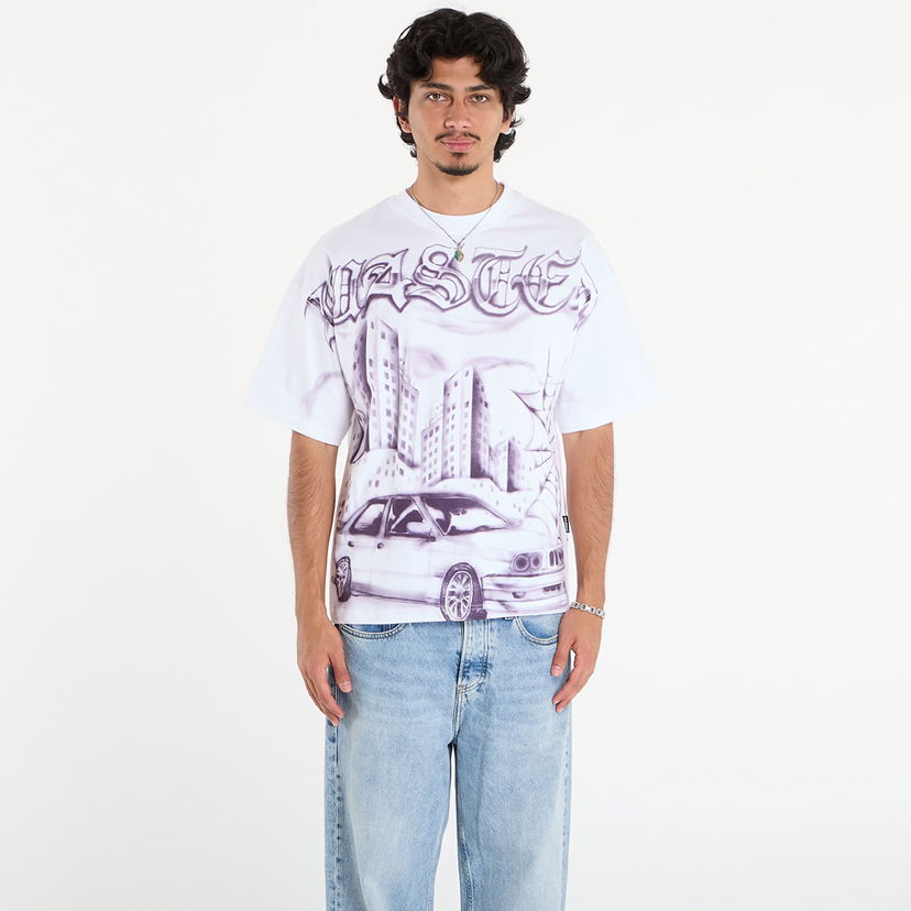 T-shirt Wasted Paris Wasted Paris Atm Boxy T-Shirt Vit | WP_000288