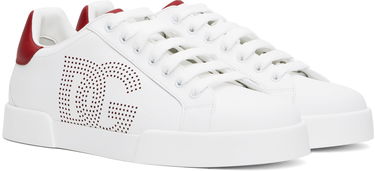 Sneakers och skor Dolce & Gabbana Portofino Calfskin Vit | CS2277AV066, 3