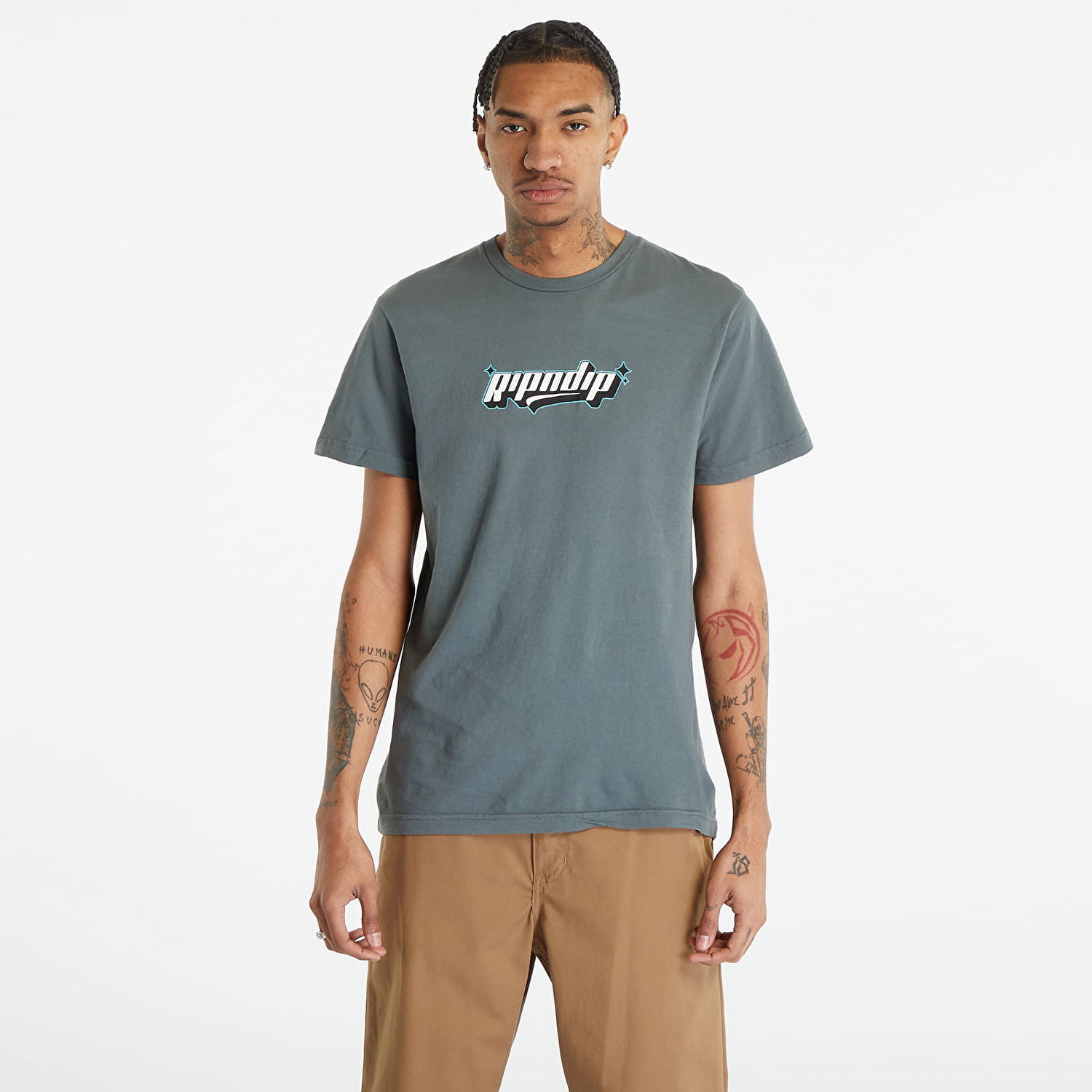 T-shirt RIPNDIP Desperado Tee Grå | RND9958, 0