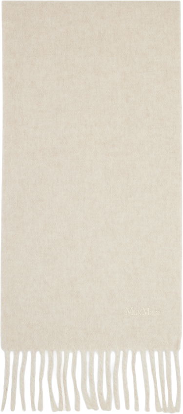 Halsduk Max Mara Scilli Fringed Scarf Mörkblå | 2524546052600, 1
