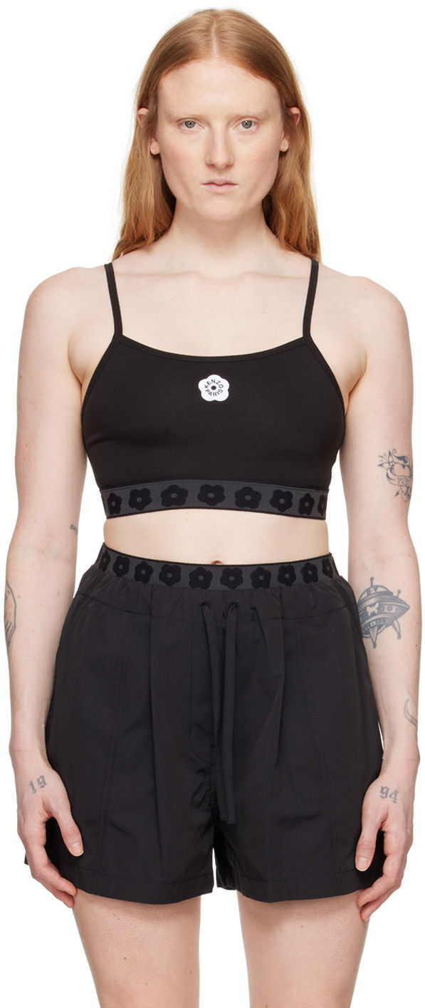 Behå KENZO Boke 2.0 Sport Bra Svart | FE52TO7134SW