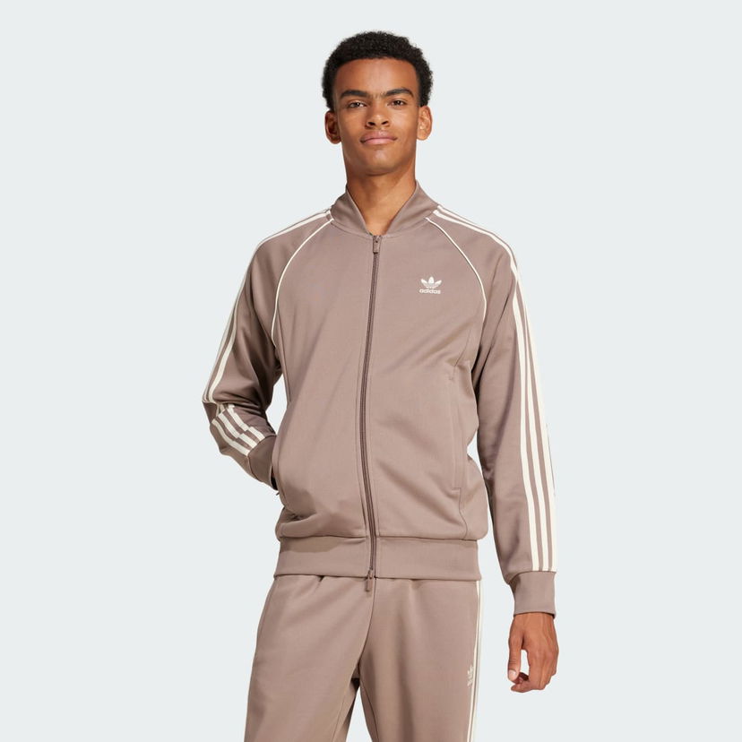 Bomberjacka adidas Performance Classics SST Track Jacket Brun | JP2519