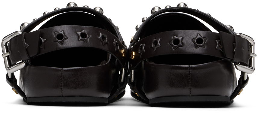 Kläder Stella McCartney Stella McCartney Elyse Studded Clogs Svart | 810444AP0250, 1