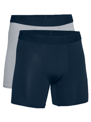 Boxare Under Armour Tech Mesh 6in 2-pack Boxers Flerfärgad | 1363623-408