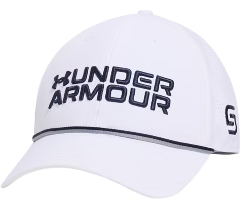 Keps Under Armour UA JS Drive Rope Snapback Cap Vit | 1389912-100