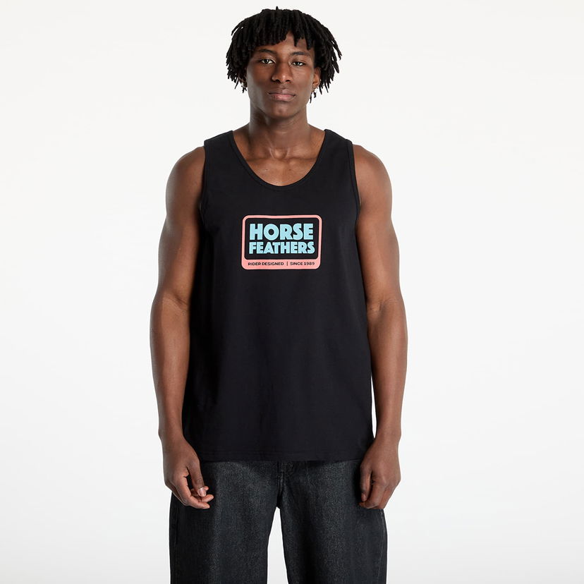 Linne Horsefeathers Horsefeathers Millennium Tank Top Svart | SM1387B
