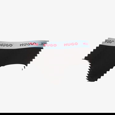 Boxare BOSS Hugo Boss Cotton Stretch Hip Brief 3-Pack Svart | 50532570-980, 3