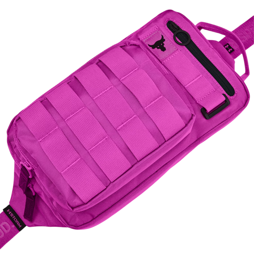 Midjeväska Under Armour Project Rock Waist Bag Purpur | 1376457-572
