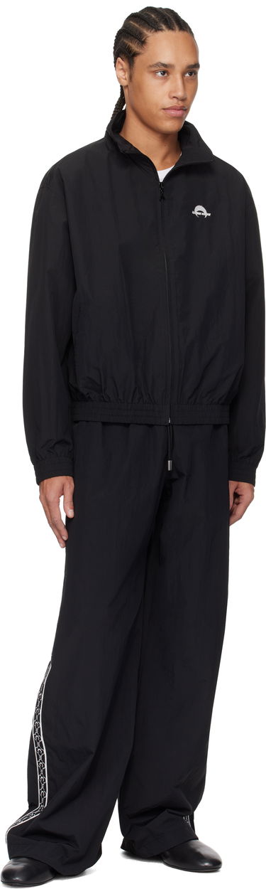 Träningsbyxor Marine Serre Marine Serre Recycled Nylon Track Sweatpants Svart | UPA055A CWOV0041, 3