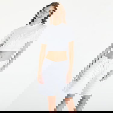 T-shirt CALVIN KLEIN Premium Monologo Cropped T-Shirt White Vit | J20J223362 YAF, 0