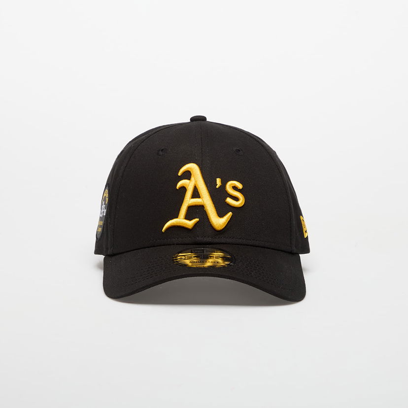 Keps New Era 9FORTY MLB Side Patch Oakland Athletics Adjustable Cap Svart | 60691276