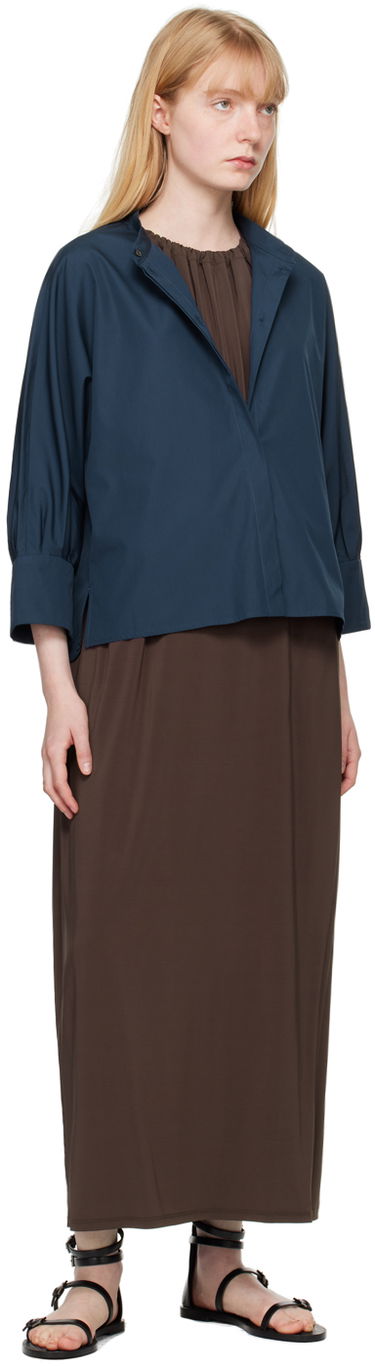 Sneakers och skor Max Mara Evegflat Designer Double Strap Leather Sandals Svart | 2414521032600, 4