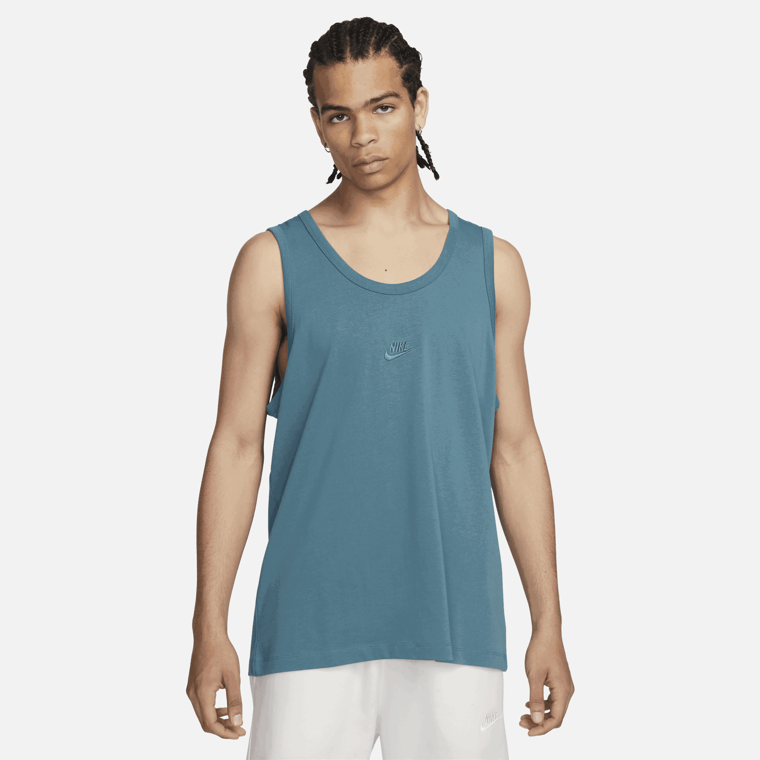 Linne Nike Sportswear Premium Essentials Tank Top Turkos | FD1290-440, 0