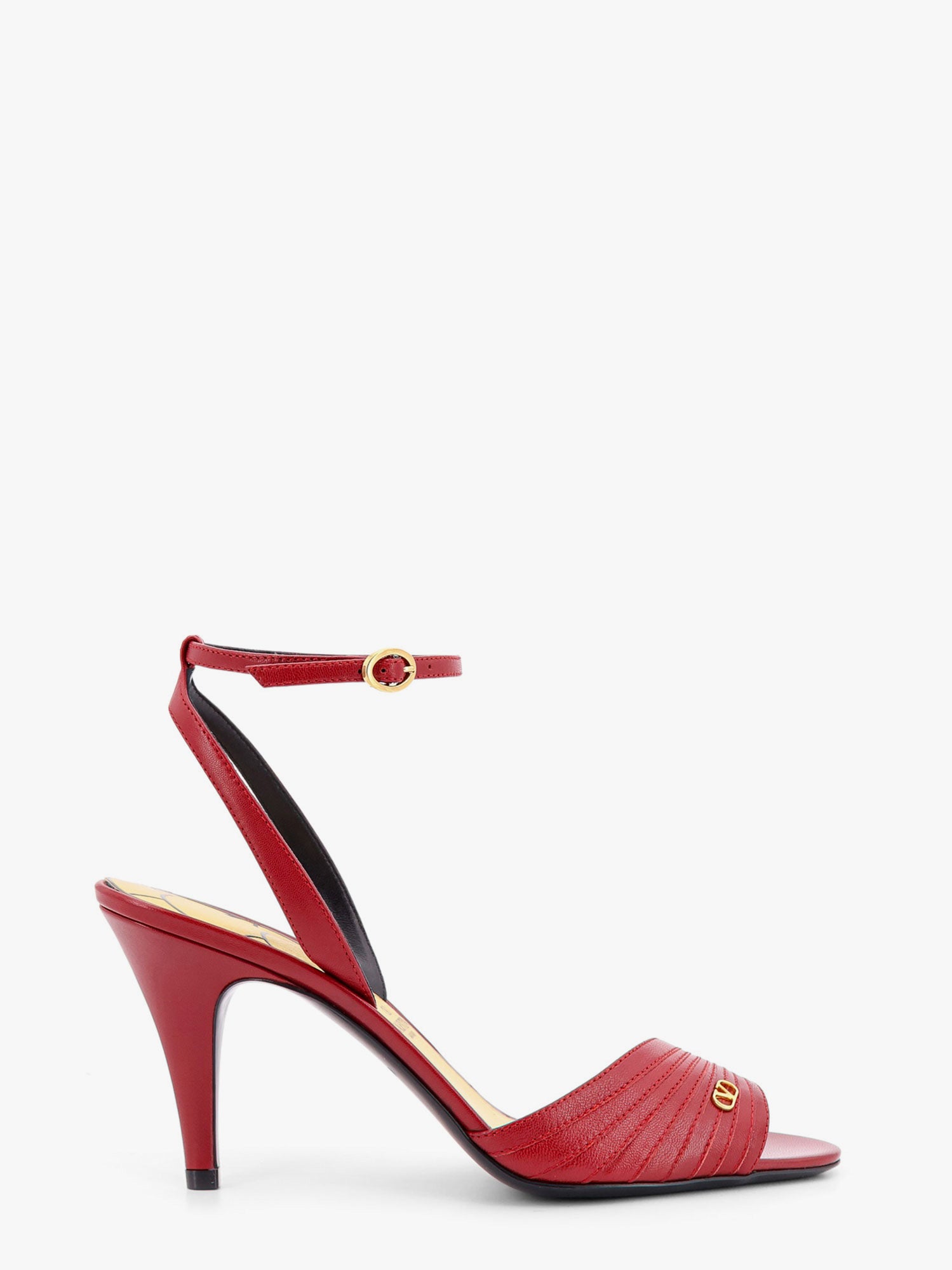 Sneakers och skor Valentino Garavani Ladycrush Heeled Sandals Röd | 6W2S0LD0DDTWQ1, 0