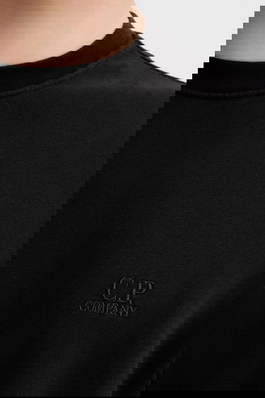 Sweatshirt C.P. Company C.P. Company Crewneck Sweatshirt Svart | RFCMSS718B006372G, 4