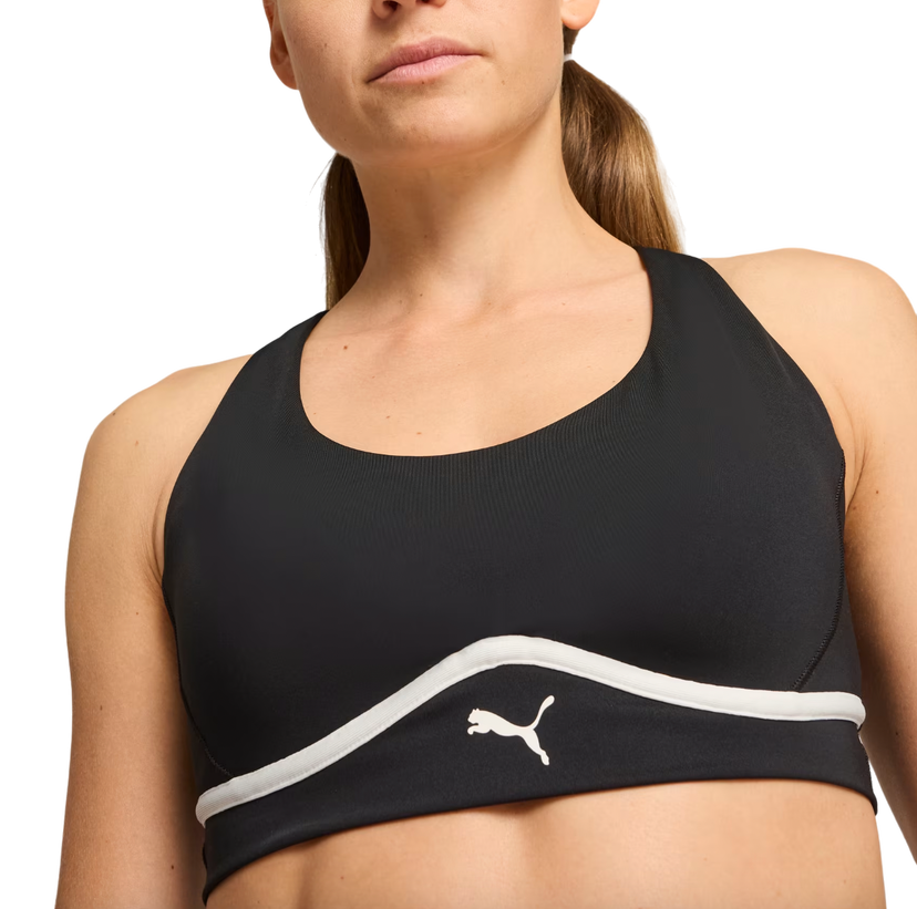 Behå Puma 4KEEPS CLOUDSPUN Sculpting Sports Bra Svart | 525809-01
