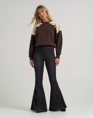 Sweatshirt Wrangler Lainey Wilson Lainey Crew Neck XS Flerfärgad | 112374955:XS, 2