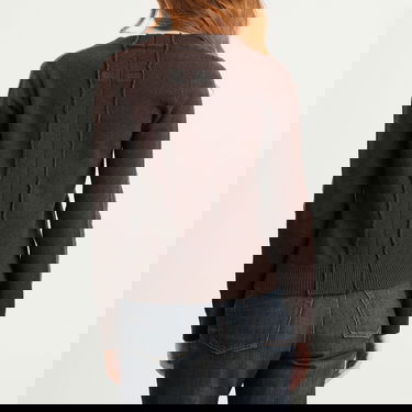 Sweater Maison Margiela MM6 V-Neck Knitted Jumper Brun | S62HN0007-M13187-144, 3