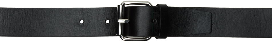 Bälten 032C 032c Double Buckle Leather Belt Svart | SS21-A-2030, 0