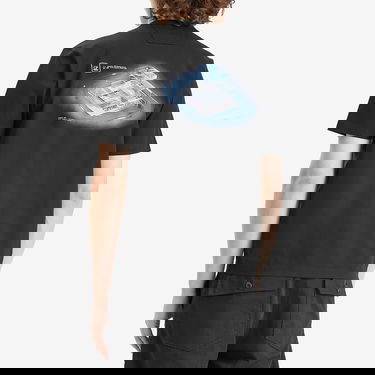 T-shirt C.P. Company Metropolis Series Urban Tech T-Shirt, Size Large Svart | 18CLTS049A-006370W-999, 3