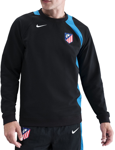 Sweatshirt Nike Atletico Madrid Soccer Crew-Neck Top Svart | hq9775-010, 0