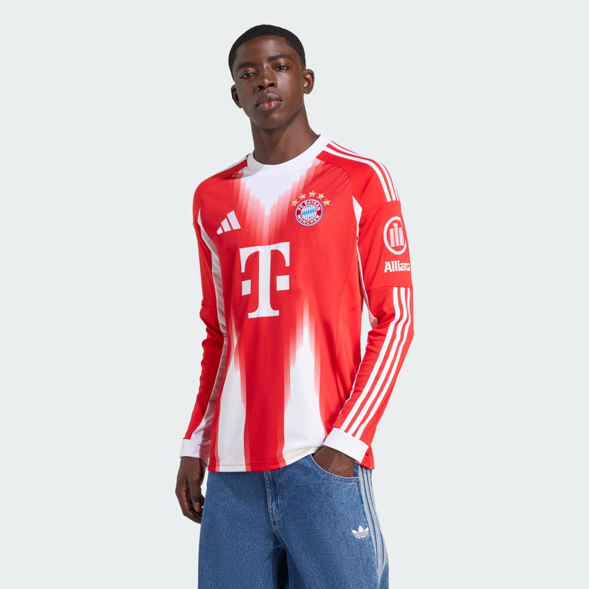 Jersey adidas Performance FC Bayern 25/26 Long Sleeve Jersey Röd | JP3689
