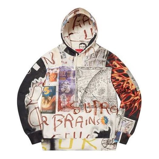 Sweatshirt Supreme Spells Print Hoodie Vit | SUP-FW20-201