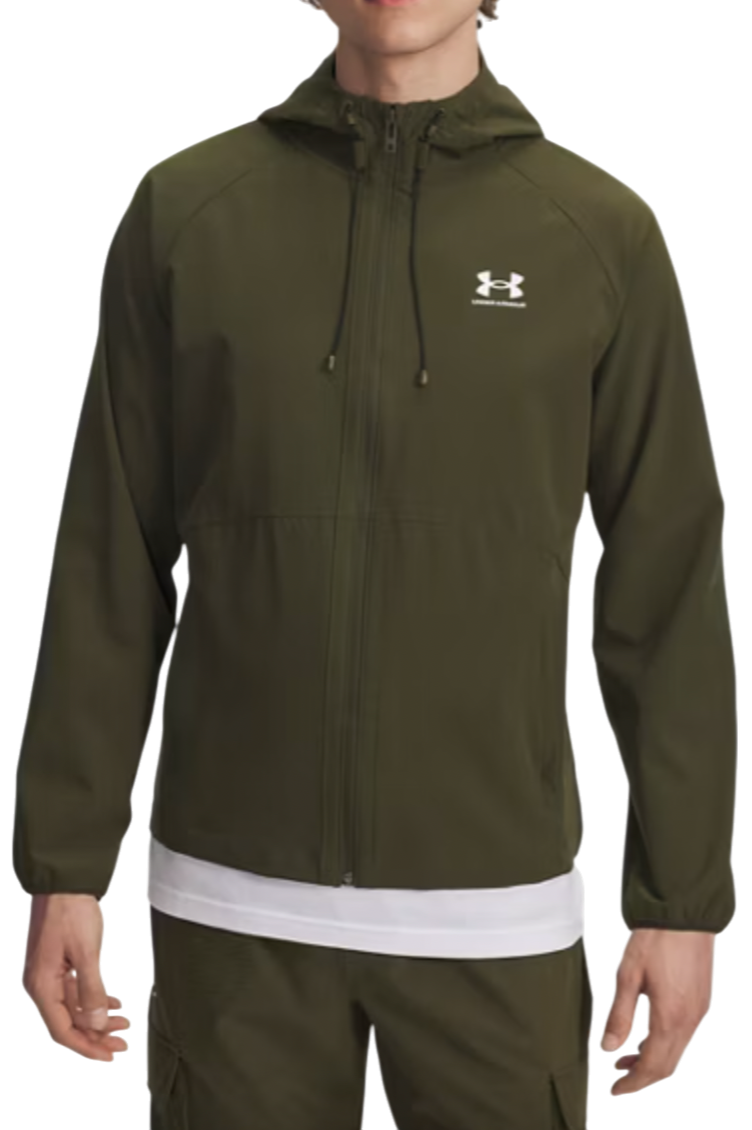Jacka Under Armour Under Armour UA Vibe Woven Hooded Jacket Grön | 6003001-308