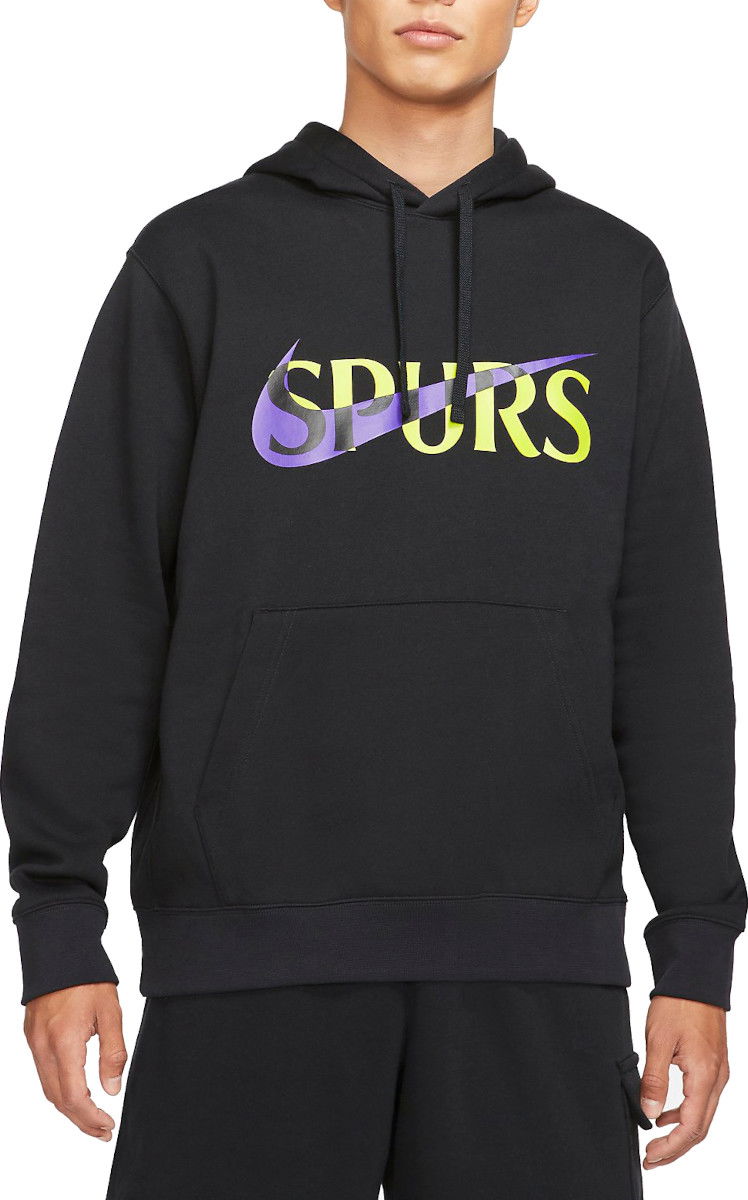 Sweatshirt Nike Tottenham Hotspur Fleece Pullover Hoodie Svart | cw0524-010, 0