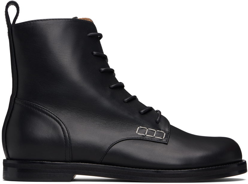 Sneakers och skor JW Anderson Lace-Up Boots Svart | BT0107-LA0268