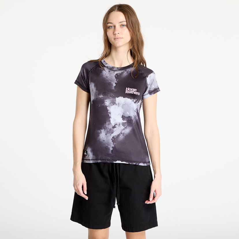 T-shirt Horsefeathers Horsefeathers Deco Bike Jersey Svart | TW042C