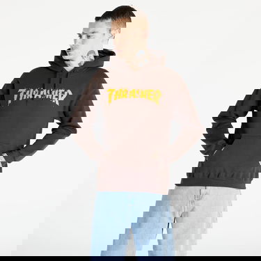 Sweatshirt Thrasher Burn It Down Hoodie Brun | 145203, 0