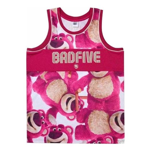 Linne Li-Ning Toy Story BadFive Basketball Jersey Rosa | AAYR345-1