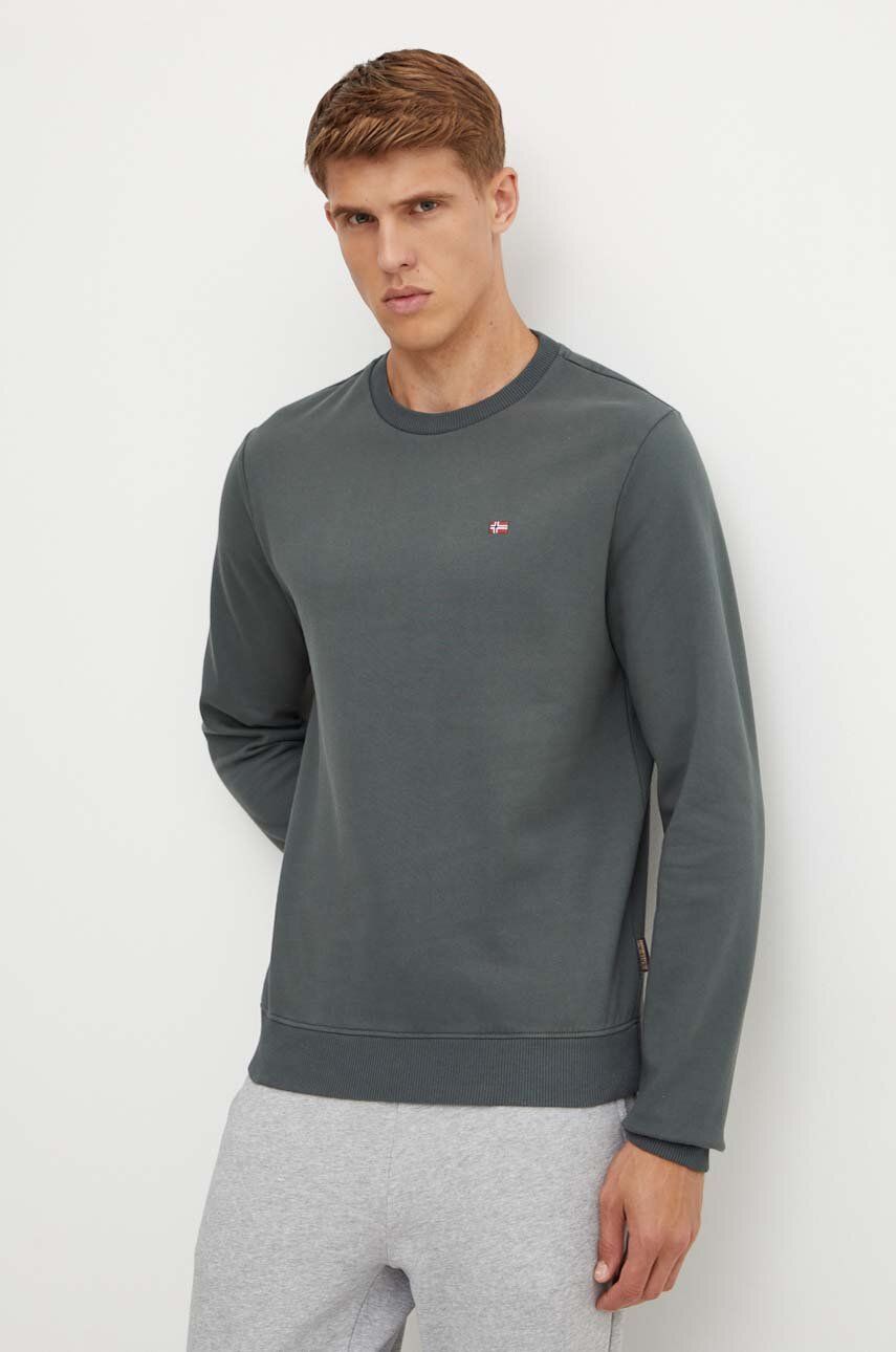 Sweatshirt Napapijri Balis Crew Sweatshirt Grön | NP0A4FQWG1S1, 0