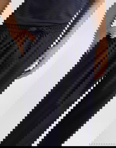 Byxor Dolce & Gabbana Dolce & Gabbana Garment-Dyed Wool Joggers Mörkblå | GP12QTFU25EB0665, 3