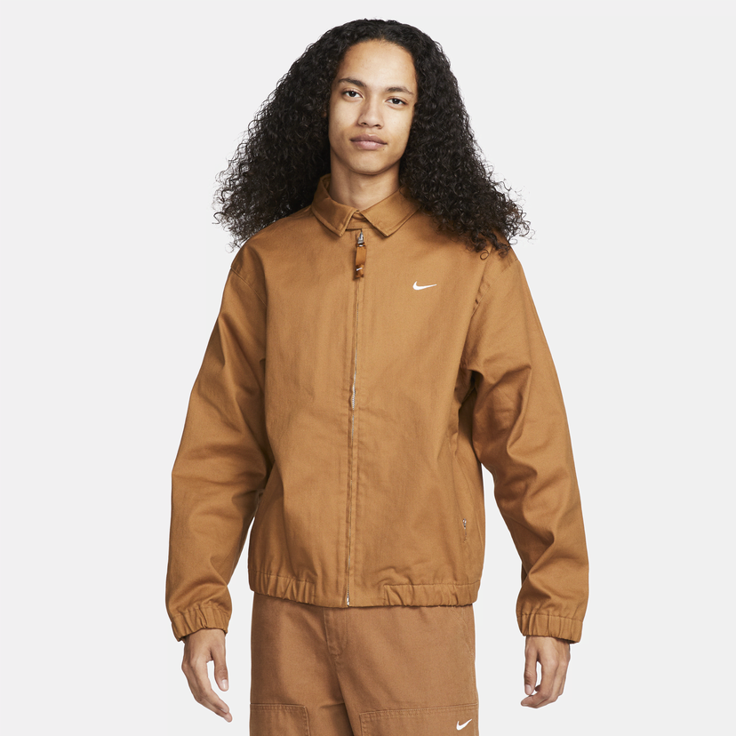 Jacka Nike SB Skate Twill Jacket Brun | DQ6334-270